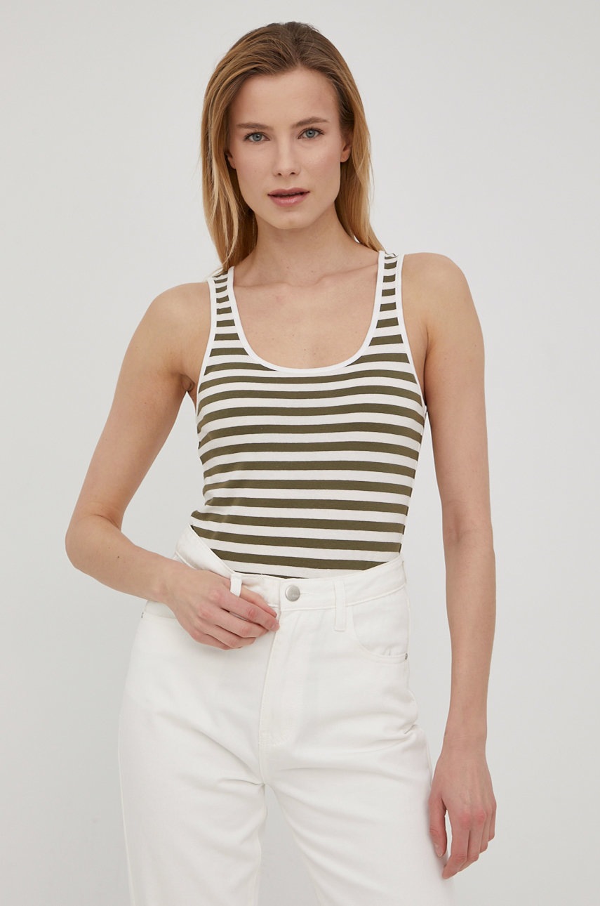 

Топ Vero Moda дамски в зелено, Зелен