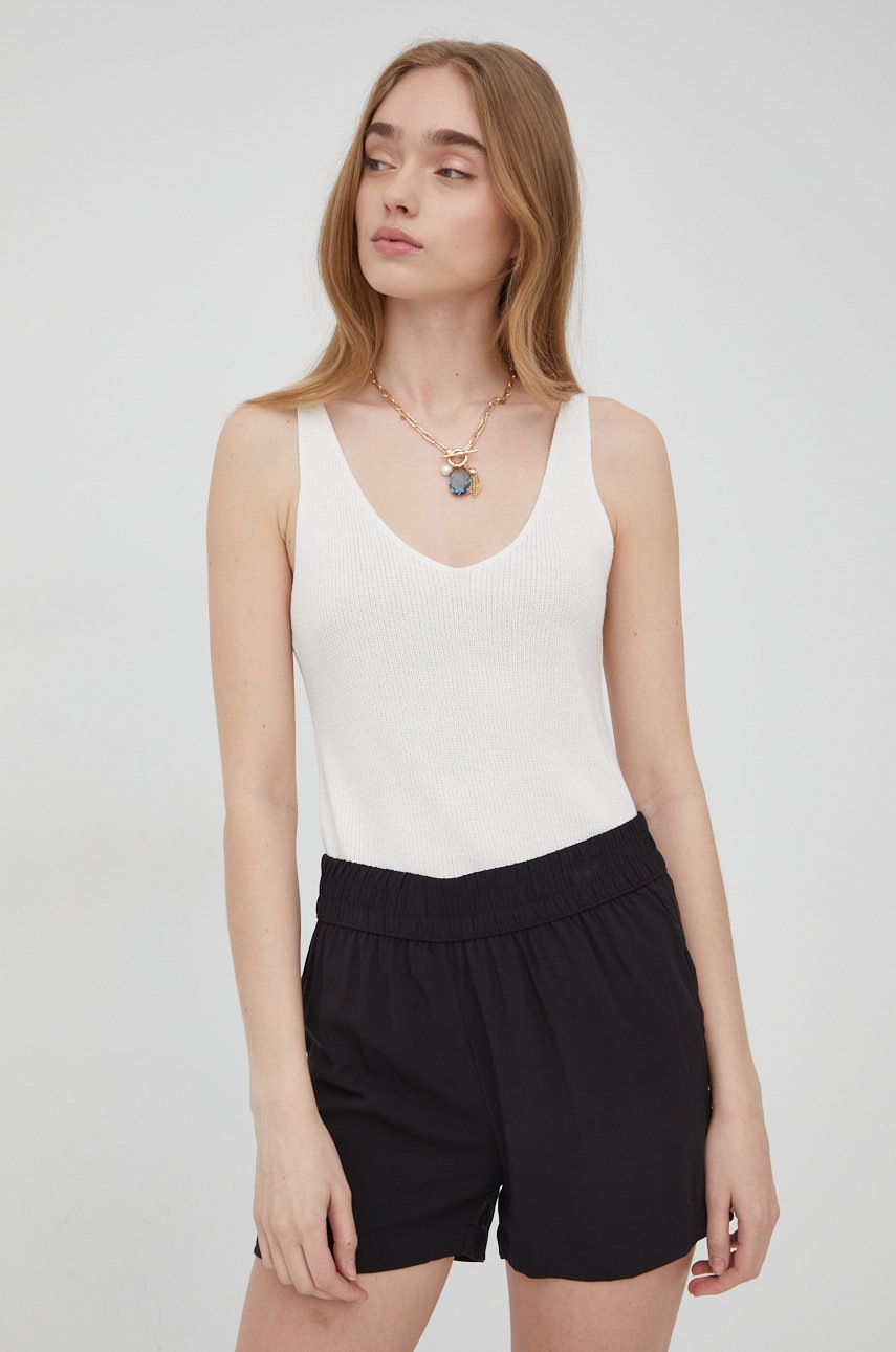 

Топ Vero Moda дамски в бяло, Бял