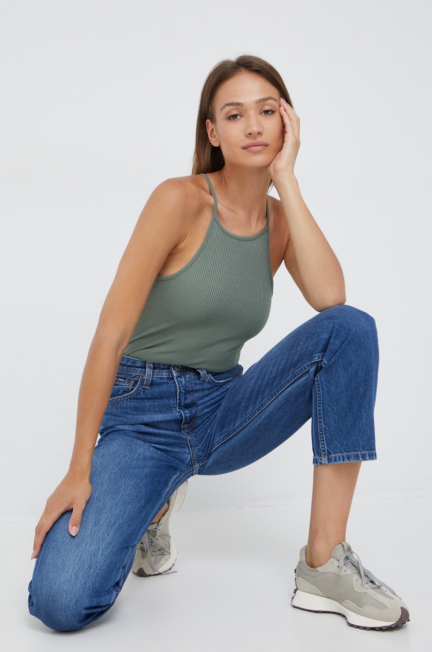

Топ Vero Moda женский цвет зелёный