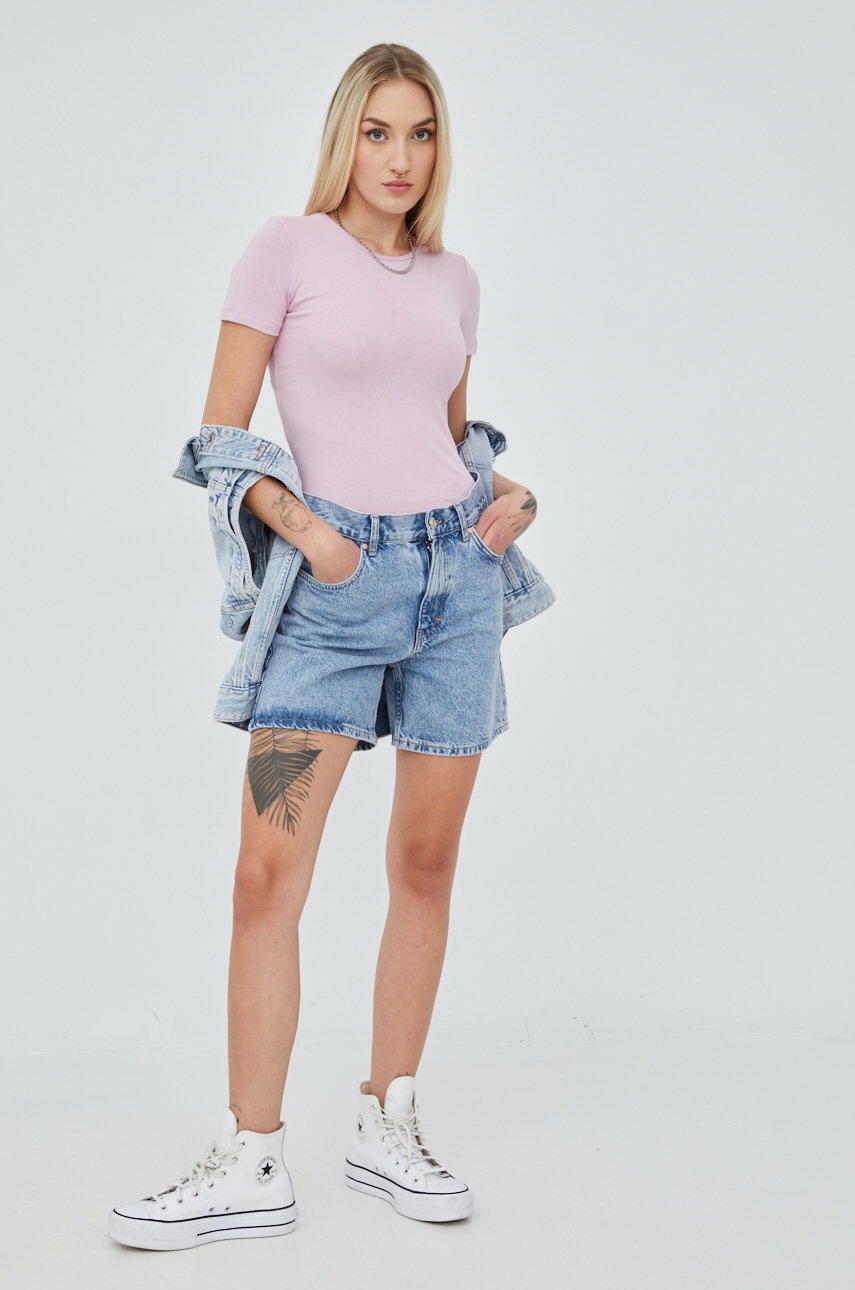

Футболка Fila женский цвет розовый