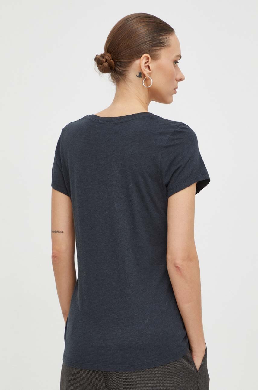 Μπλουζάκι American VintageT-SHIRT MC COL U φωτογραφία