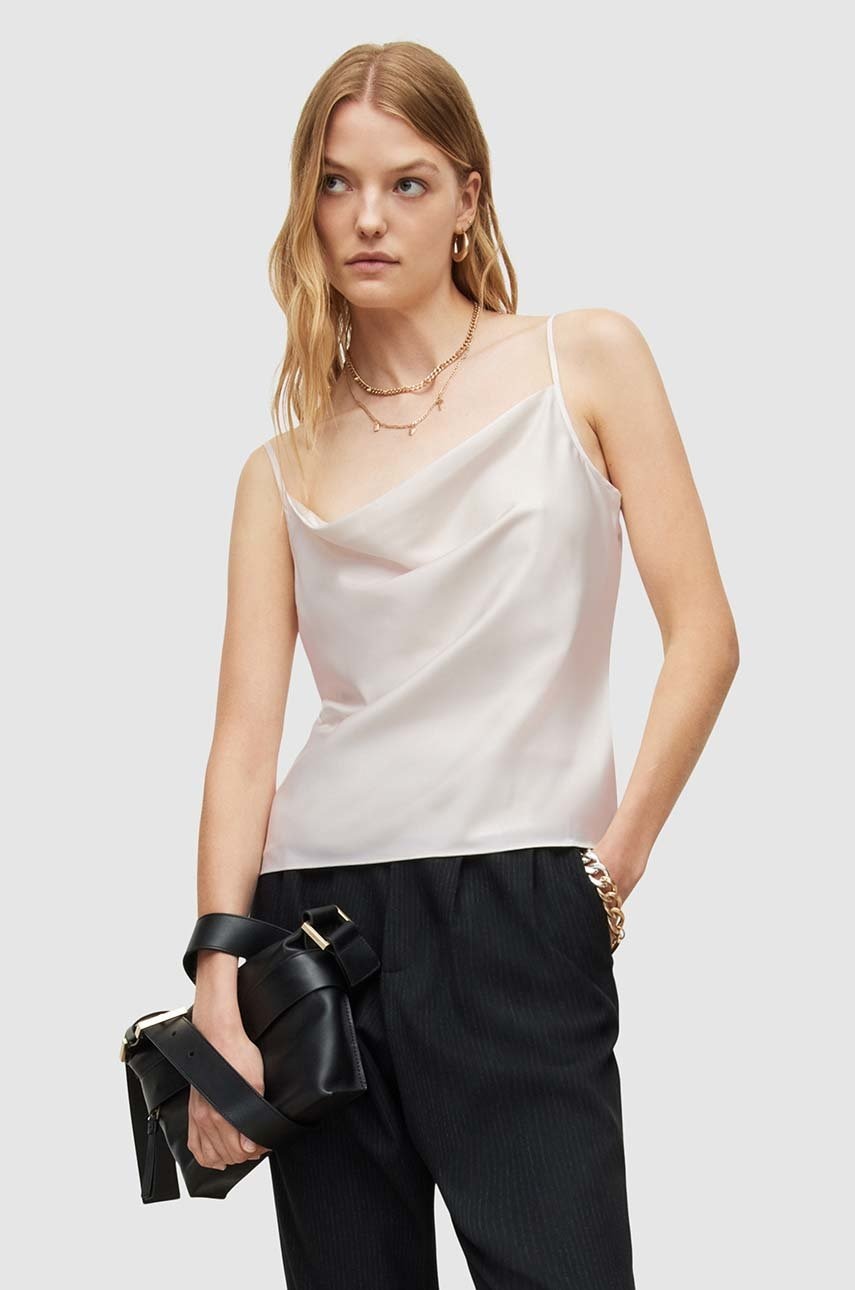 Allsaints Bluza Culoarea Alb