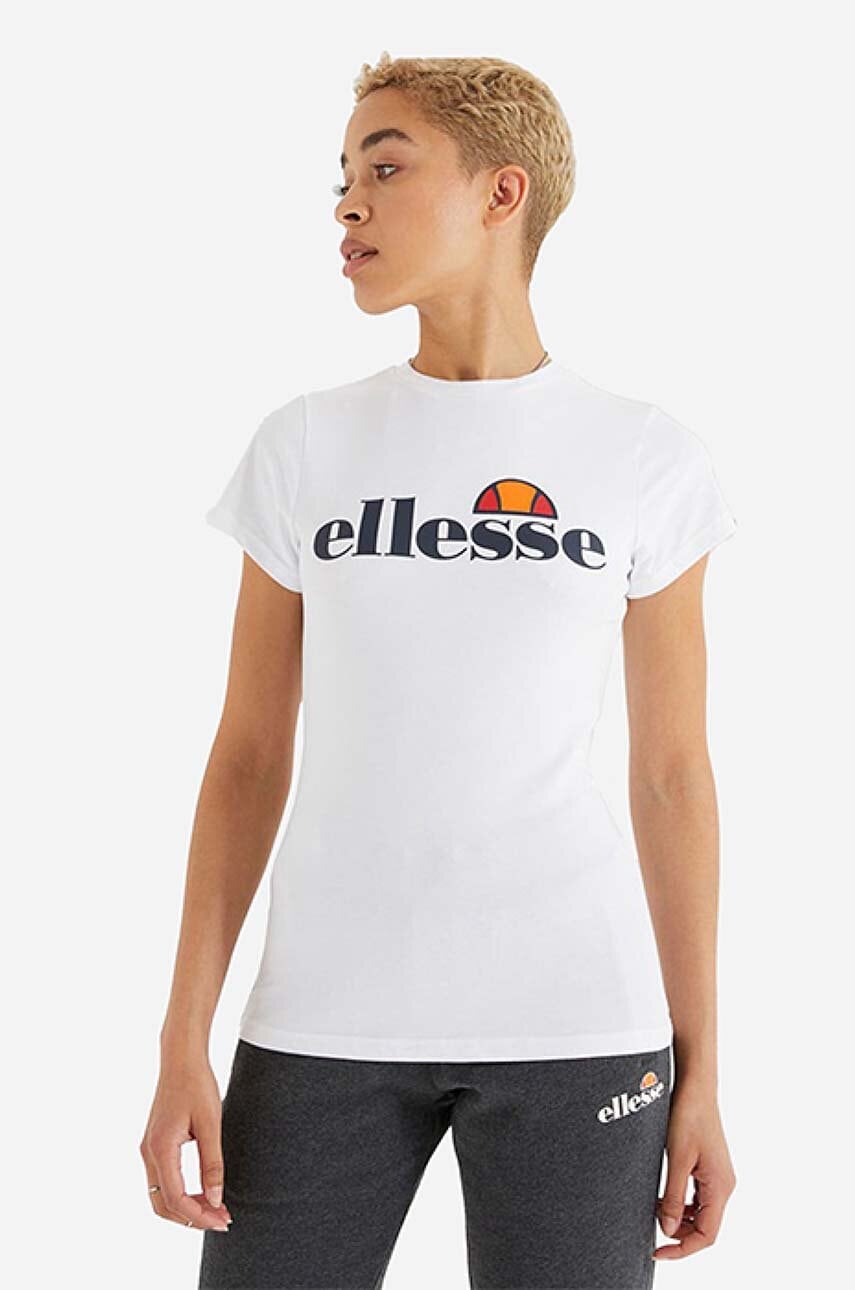 Ellesse tricou femei, culoarea alb SGK11399-WHITE