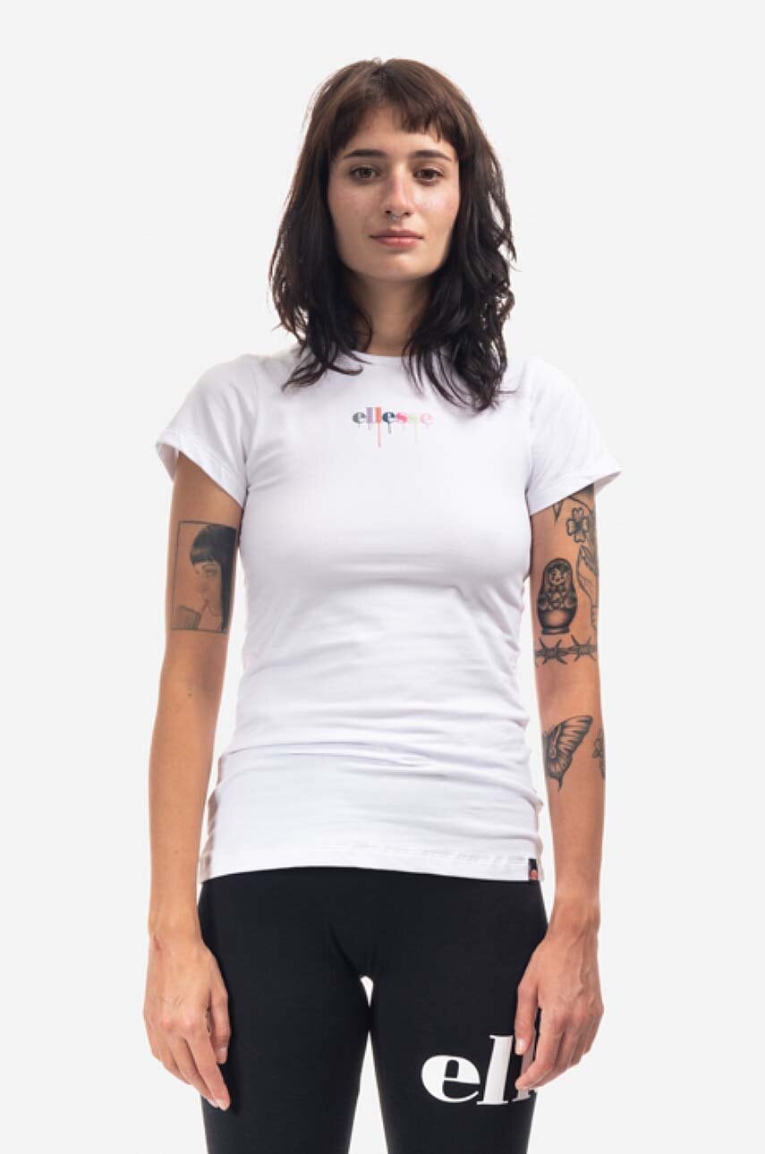 Levně Tričko Ellesse Rosemund Tee bílá barva, SGM11089-WHITE