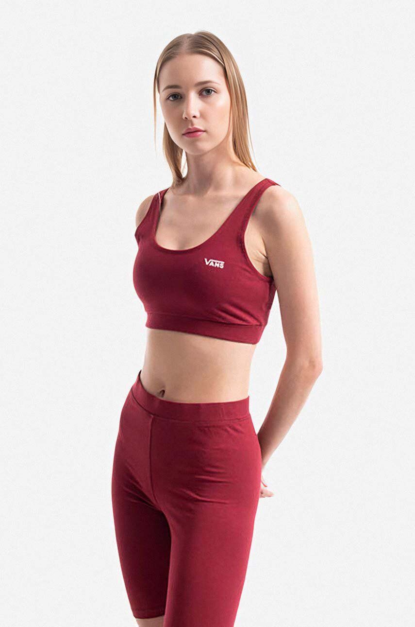 Vans top femei, culoarea roșu VN0A7PNCZBS-red