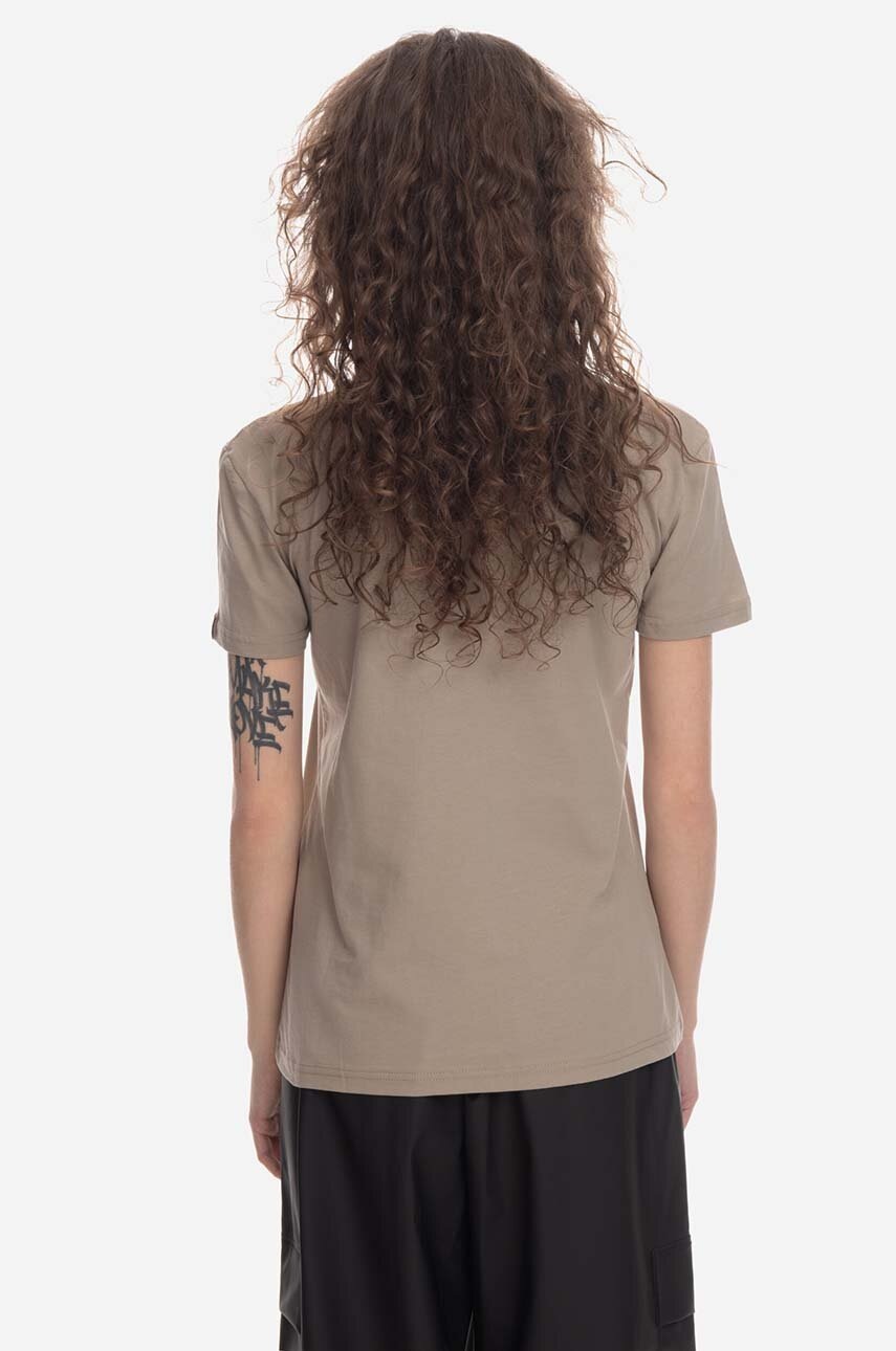 Βαμβακερό μπλουζάκι Alpha Industries New Basic T Wmn φωτογραφία