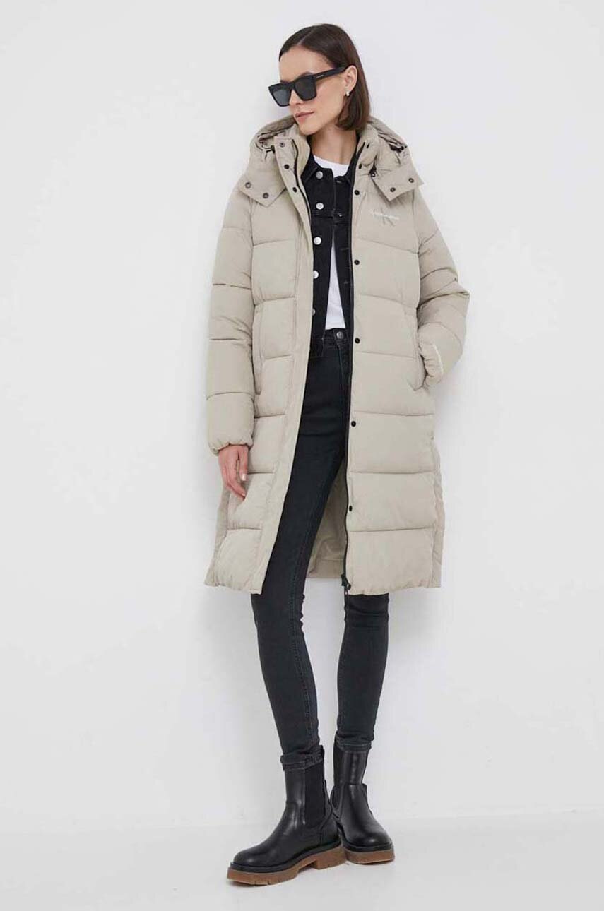 Βαμβακερό μπλουζάκι Calvin Klein χρώμα: άσπρο φωτογραφία