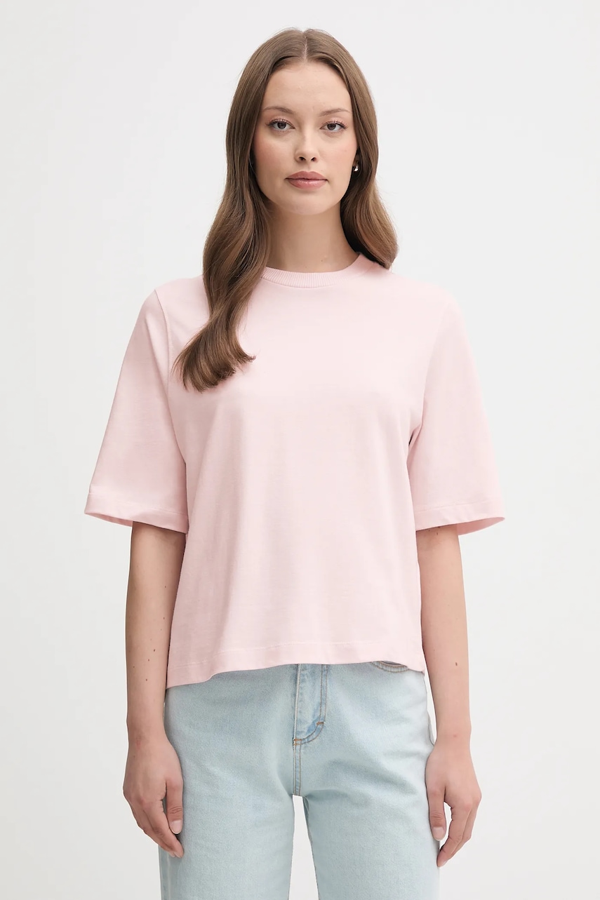 United Colors of Benetton tricou din bumbac culoarea violet, 3BL0E17G5