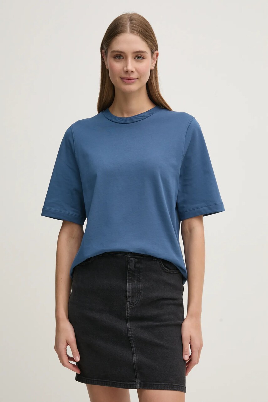 United Colors of Benetton tricou din bumbac femei, culoarea violet, 3BL0E17G5