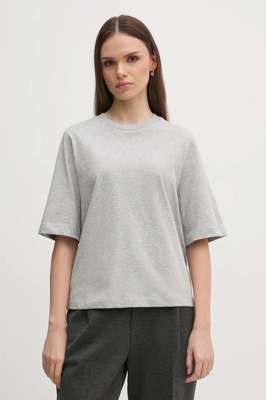 United Colors of Benetton tricou din bumbac femei, culoarea violet, 3BL0E17G5