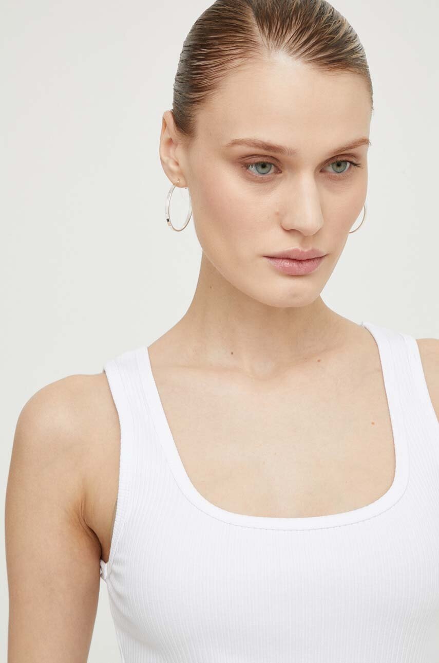 Top Samsoe Samsoe χρώμα: άσπρο φωτογραφία