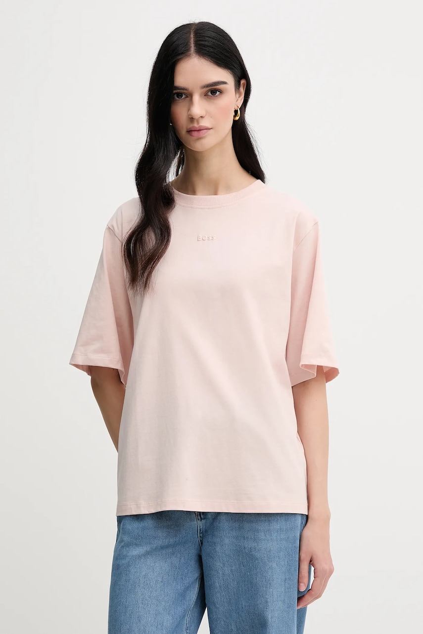 BOSS Orange tricou din bumbac 50523256