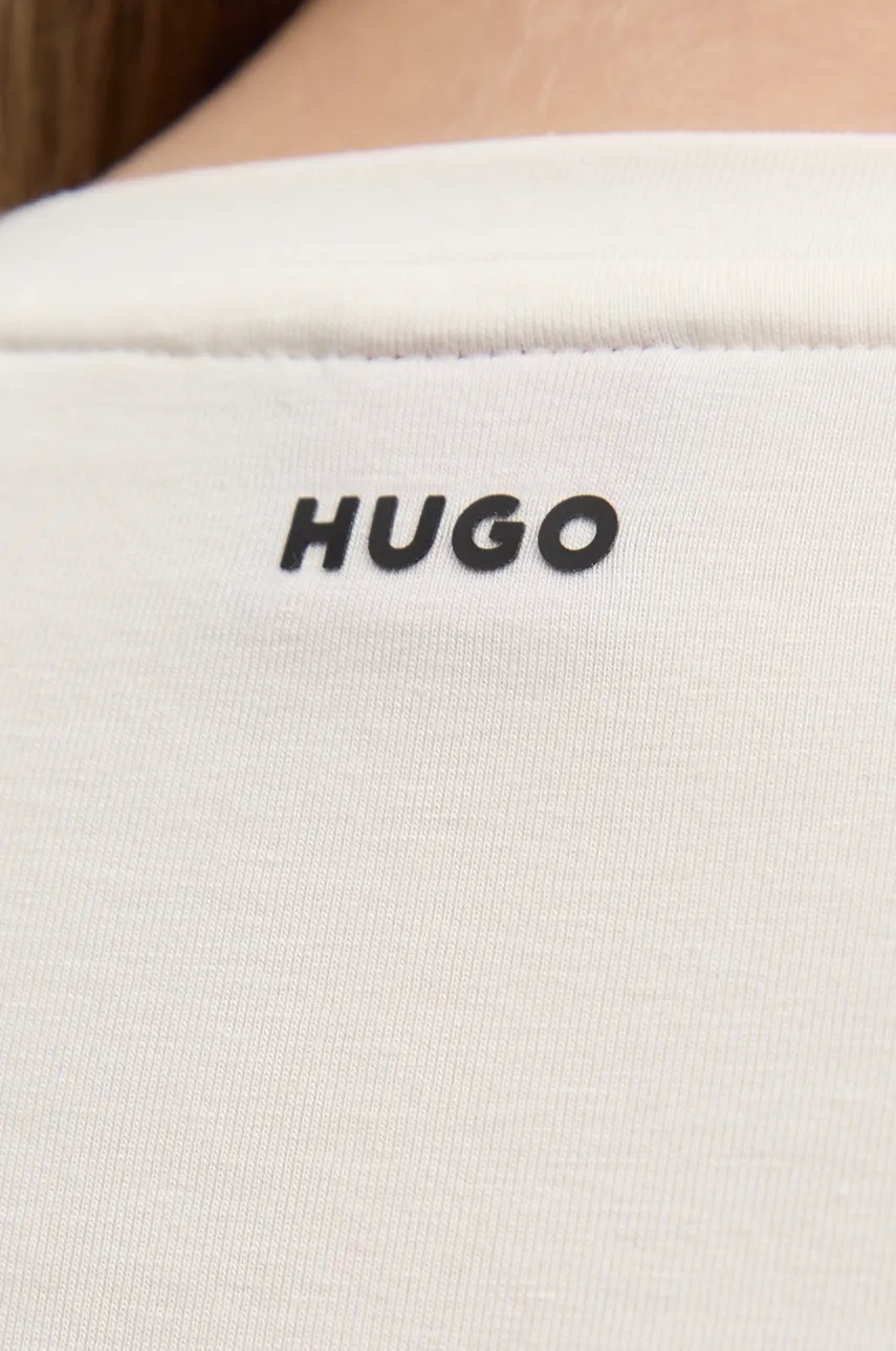 Футболка HUGO жіноча колір бежевий 50515019 
