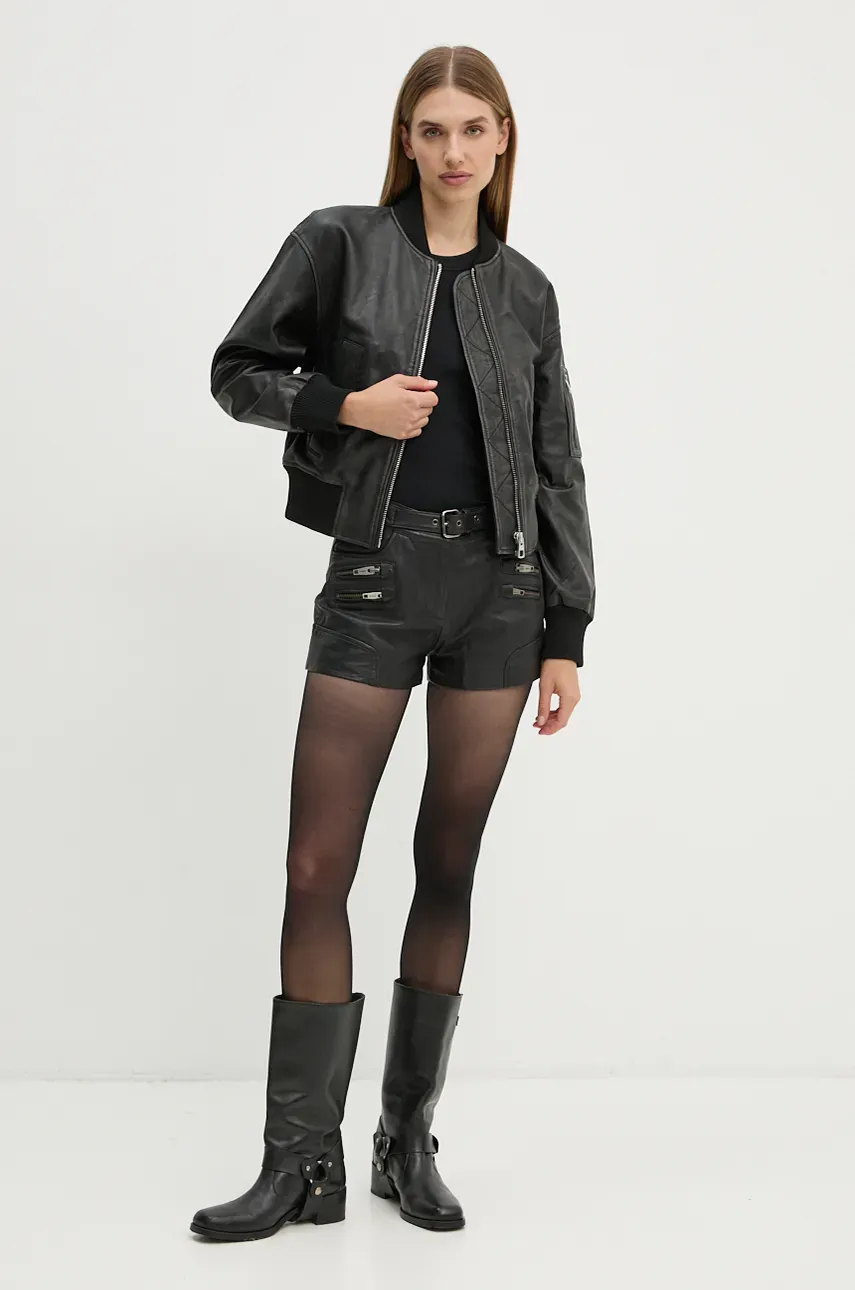 Хлопковый топ BA&SH цвет чёрный 1H23CYND Хлопковый топ BA&SH цвет чёрный 1H23CYND