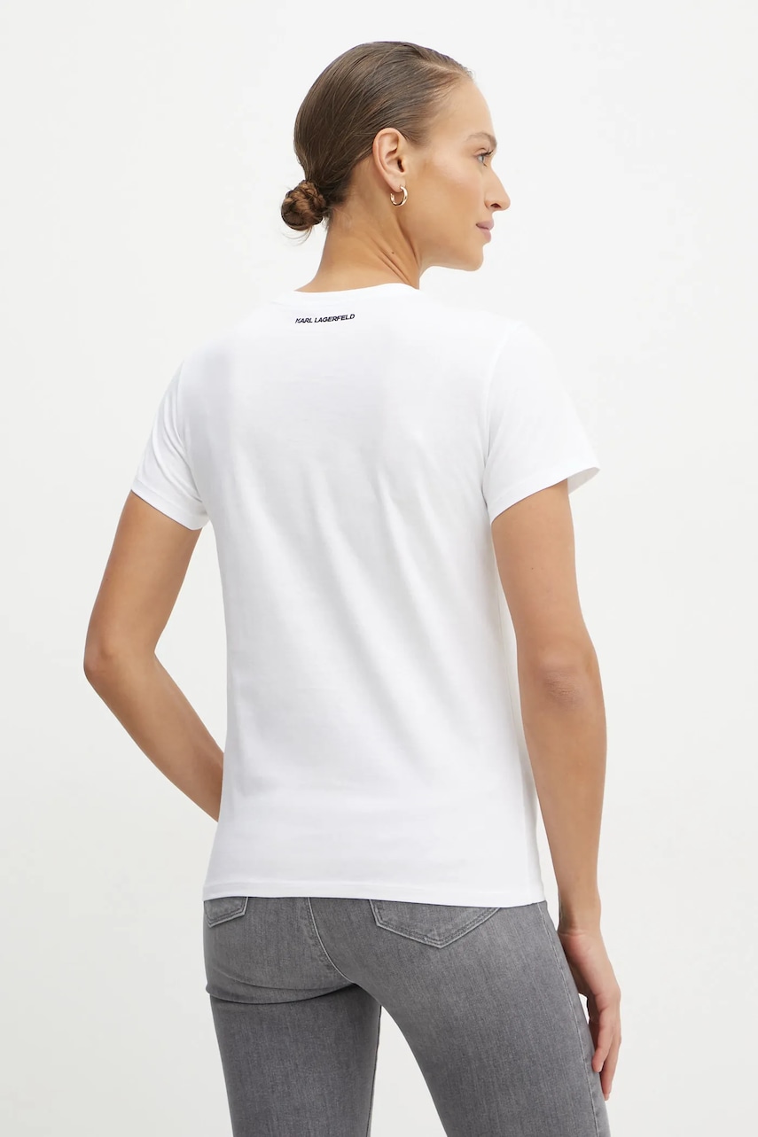 Bavlněné tričko Karl Lagerfeld IKON RS