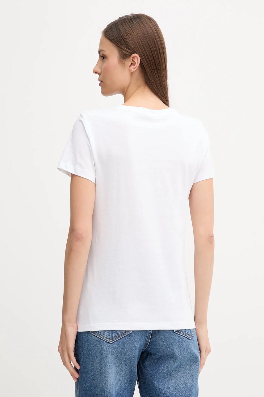 Хлопковая футболка Armani Exchange цвет белый XW001459 AF10356