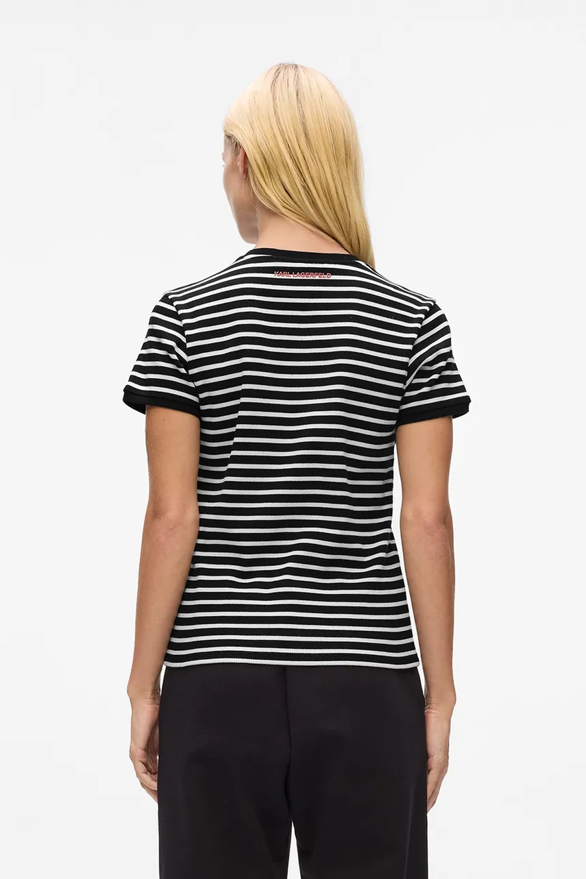 Футболка Karl Lagerfeld цвет чёрный A4W17060