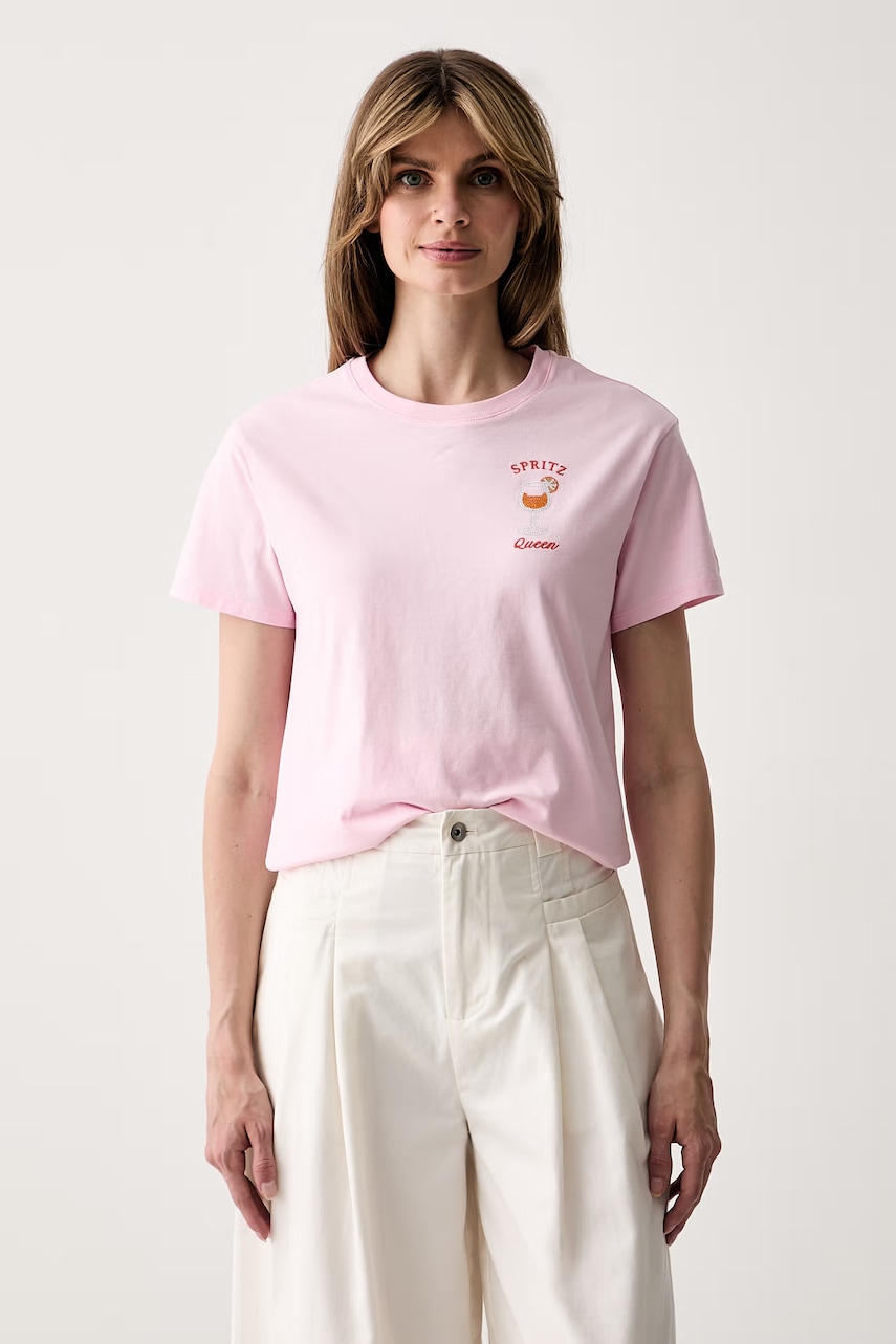 MC2 Saint Barth t-shirt γυναικείο βαμβακερό