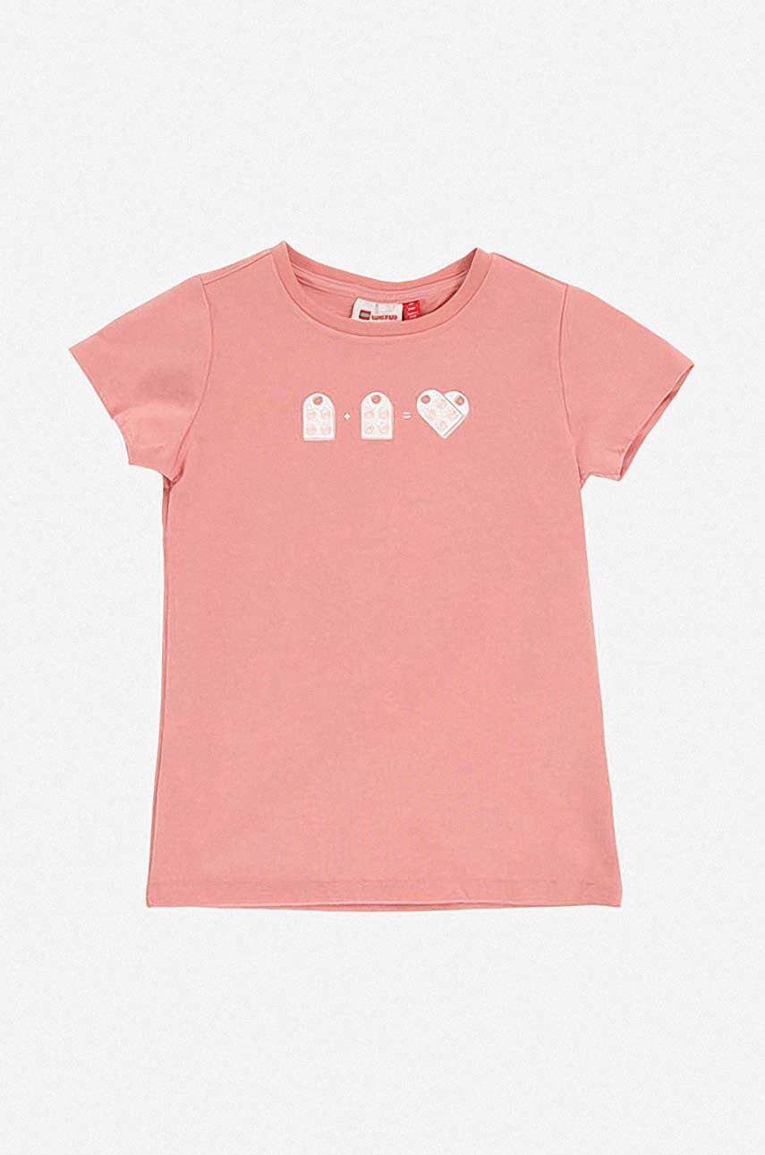 Lego tricou copii Lwtrisse 305 culoarea roz, Koszulka Lego Wear Lwtrisse 305 T-shirt SS 11010447 100 Lego tricou copii Lwtrisse 305 culoarea roz, Koszulka Lego Wear Lwtrisse 305 T-shirt SS 11010447 100