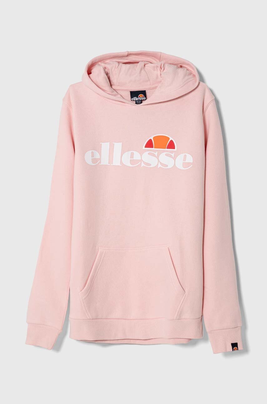 Детская хлопковая кофта Ellesse цвет розовый Детская хлопковая кофта Ellesse цвет розовый