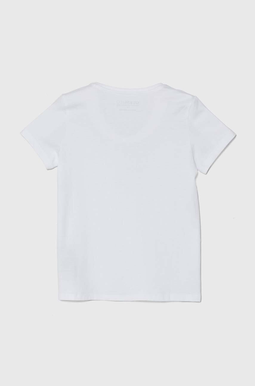 Дитяча бавовняна футболка Guess