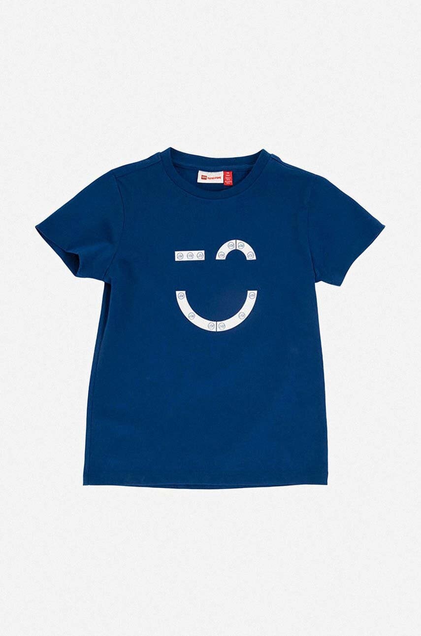 Детская футболка Lego цвет синий с принтом SS 11010433 100 Детская футболка Lego цвет синий с принтом SS 11010433 100