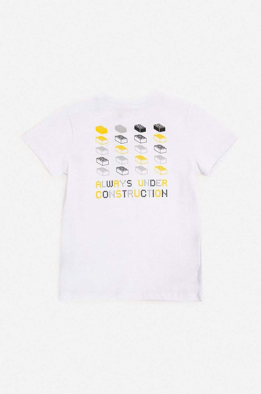 Детская футболка Lego цвет белый с принтом SS 11010445 100 Детская футболка Lego цвет белый с принтом SS 11010445 100