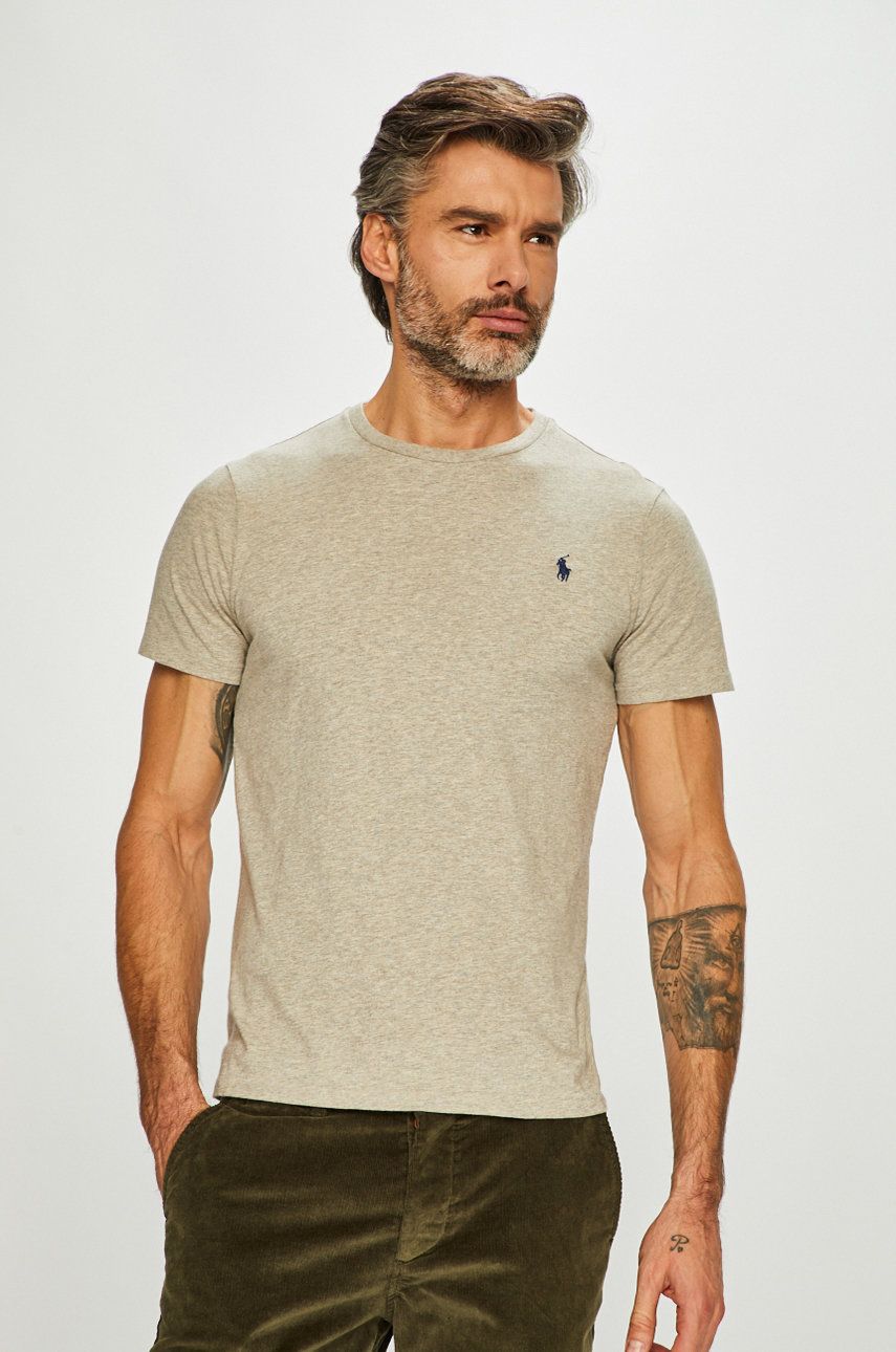 Polo Ralph Lauren - Tričko - šedá - 100% Bavlna