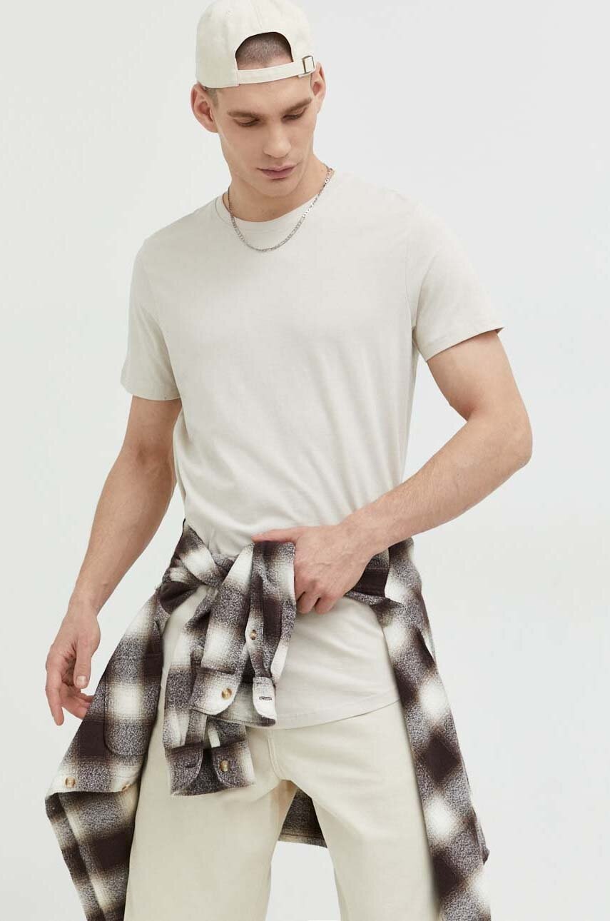 

Jack & Jones цвет бежевый однотонный
