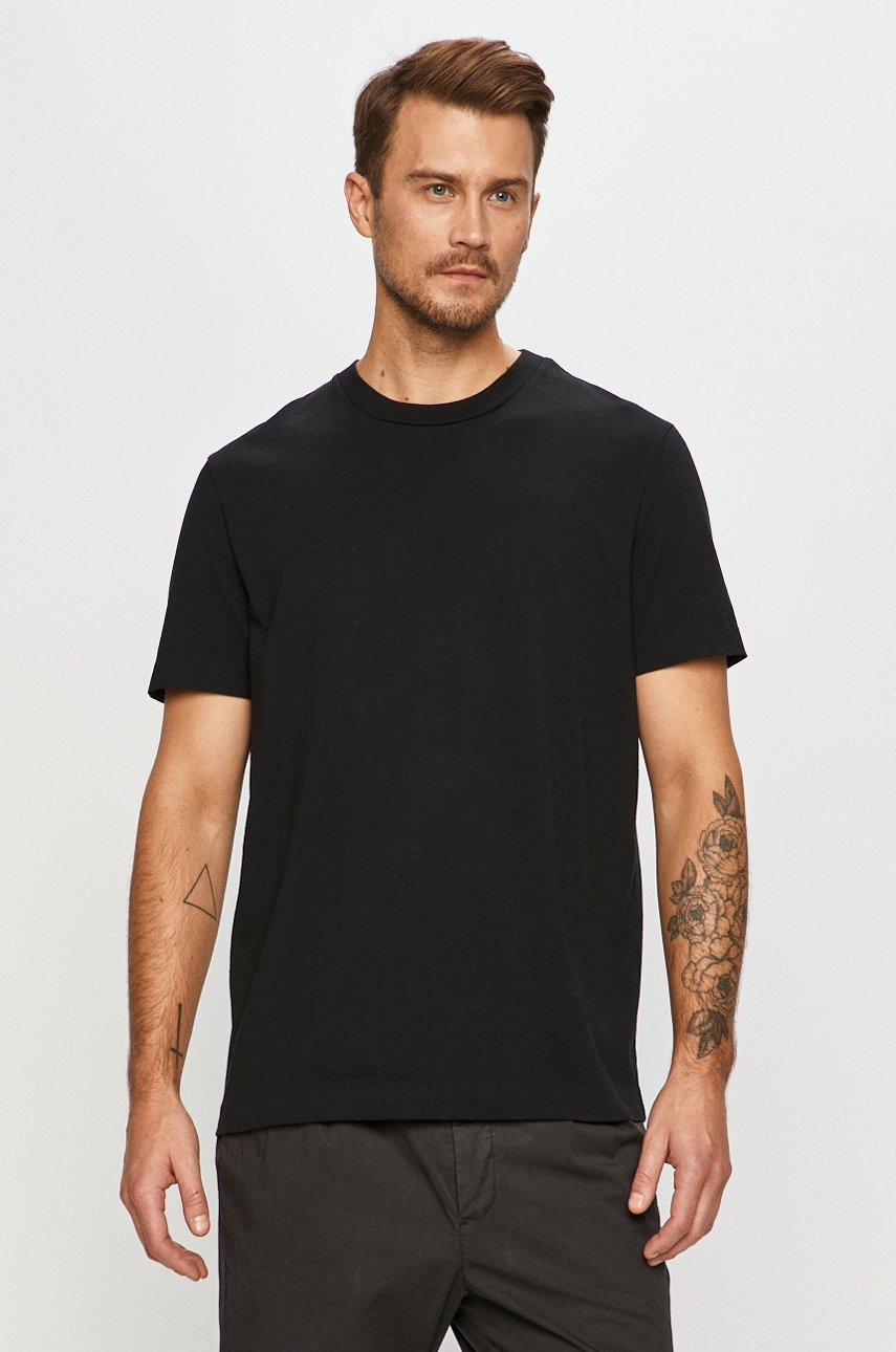 

AllSaints - Тениска, Черен