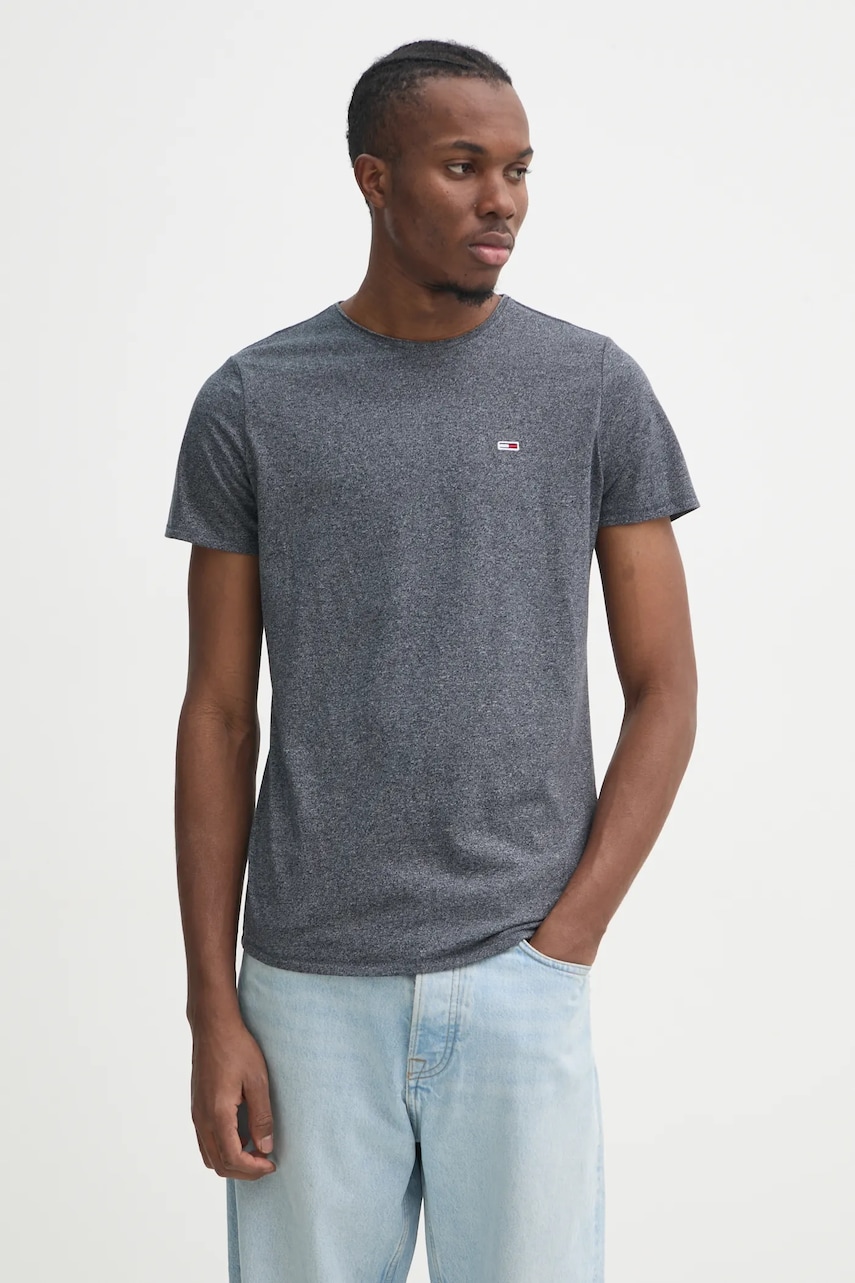 Tommy Jeans tricou barbati, neted, DM0DM09586