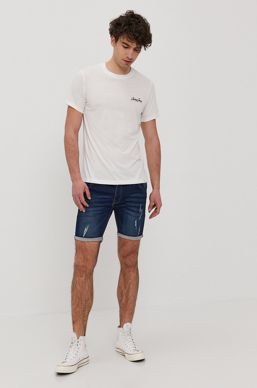

Футболка Jack & Jones колір білий
