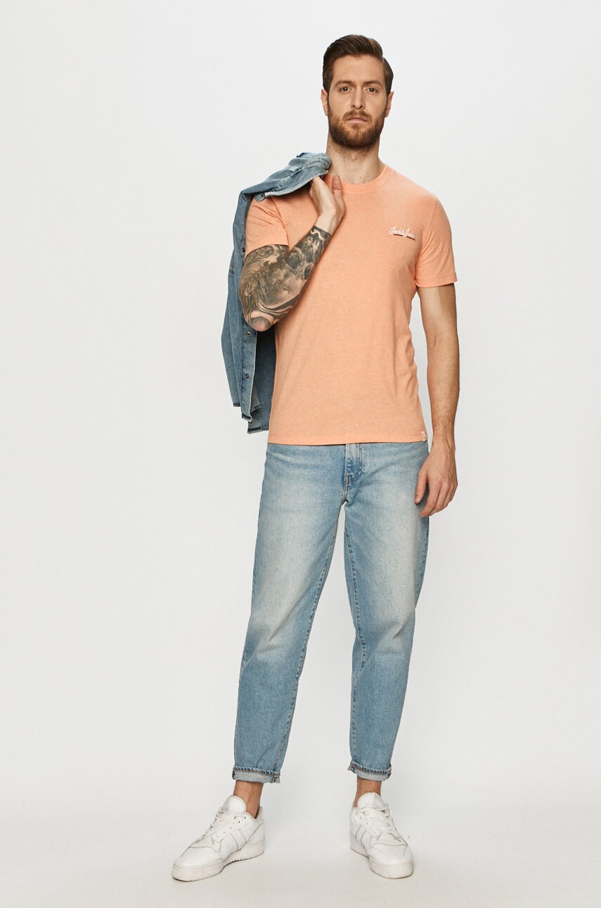 

Футболка Jack & Jones цвет оранжевый
