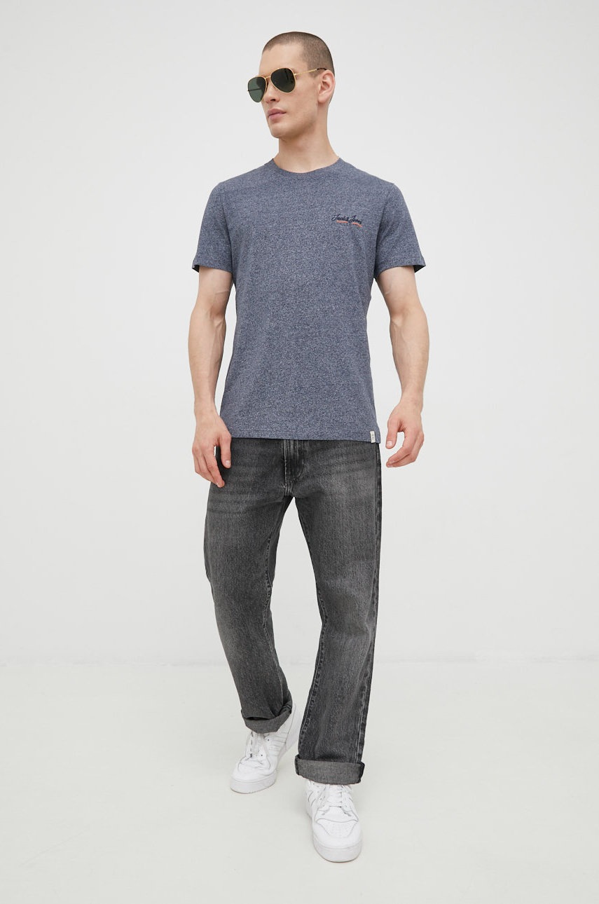 

Футболка Jack & Jones колір синій