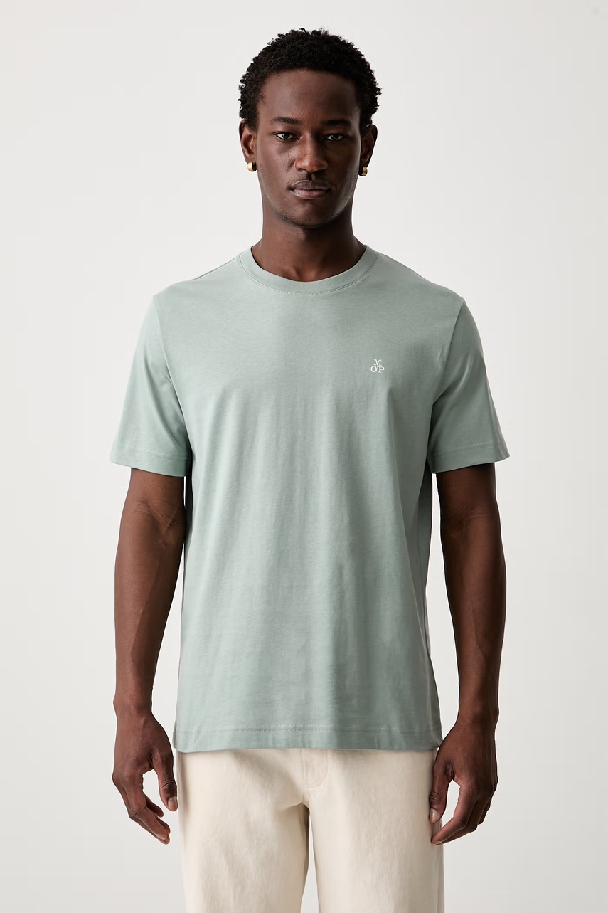 Marc O'Polo basic majica kratkih rukava za muškarce od pamuka