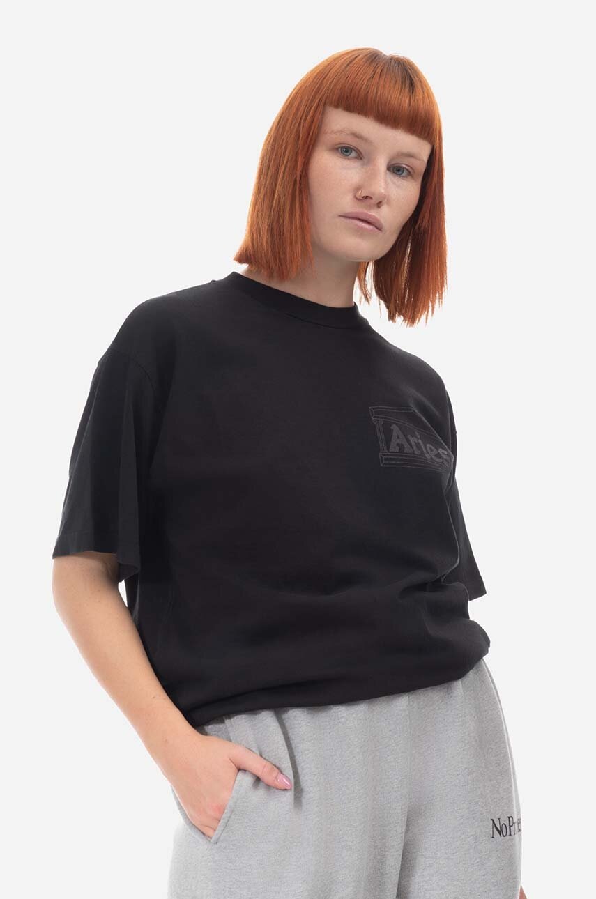 Βαμβακερό μπλουζάκι Aries Temple Ss Tee φωτογραφία