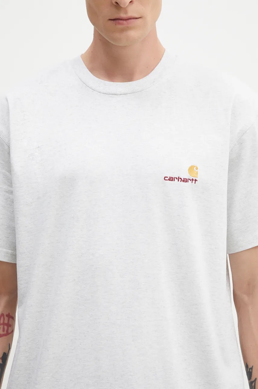 Carhartt WIP t-shirt bawełniany S/S American Script (zdjęcie 5)