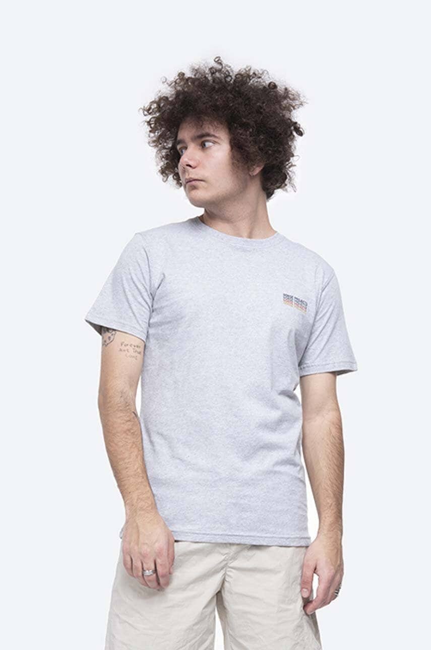 Norse Projects tricou din bumbac culoarea gri, uni N01.0541.1026-1026 Norse Projects tricou din bumbac culoarea gri, uni N01.0541.1026-1026