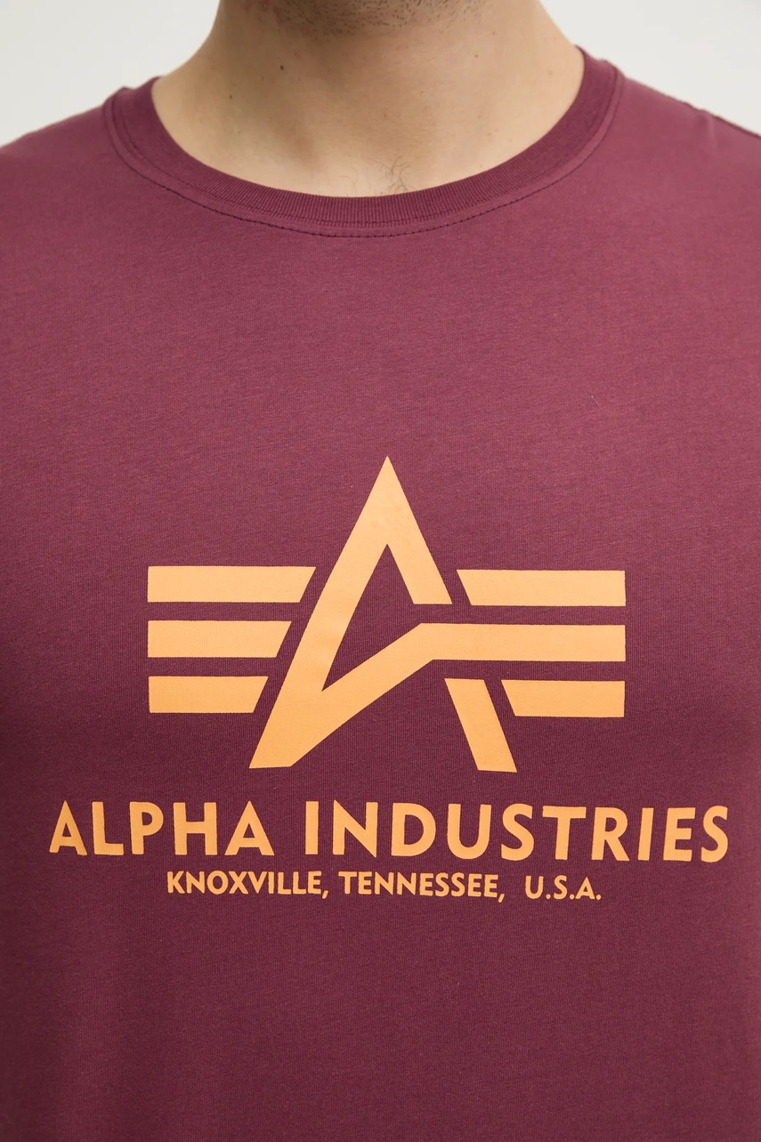 Bavlněné tričko Alpha Industries Basic T-Shirt (obrázek 5)