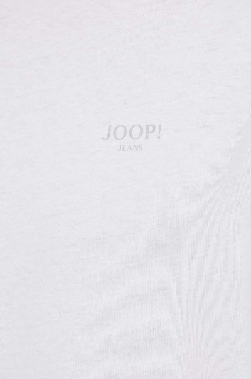 Бавовняна футболка Joop! колір білий однотонний 