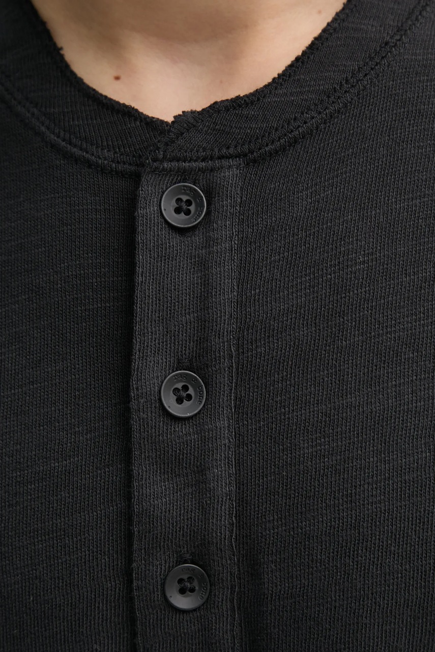 Βαμβακερό μπλουζάκι Rag & Bone ανδρικό, χρώμα: μαύρο, M000T906G φωτογραφία