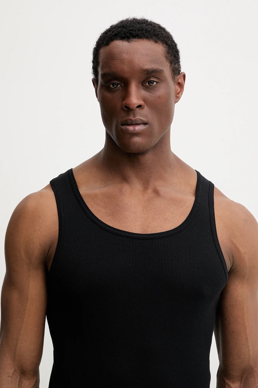 Βαμβακερό μπλουζάκι Resteröds ORIGINAL ribtank GOTS 2-pack φωτογραφία