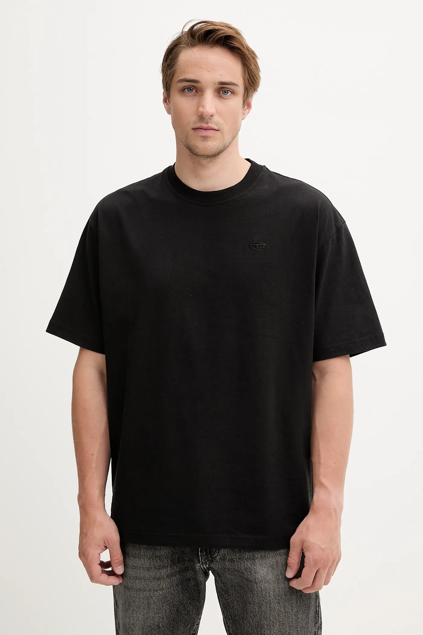 Bavlněné tričko Diesel T-BOGGY-MEGOVAL-D (obrázek 3)