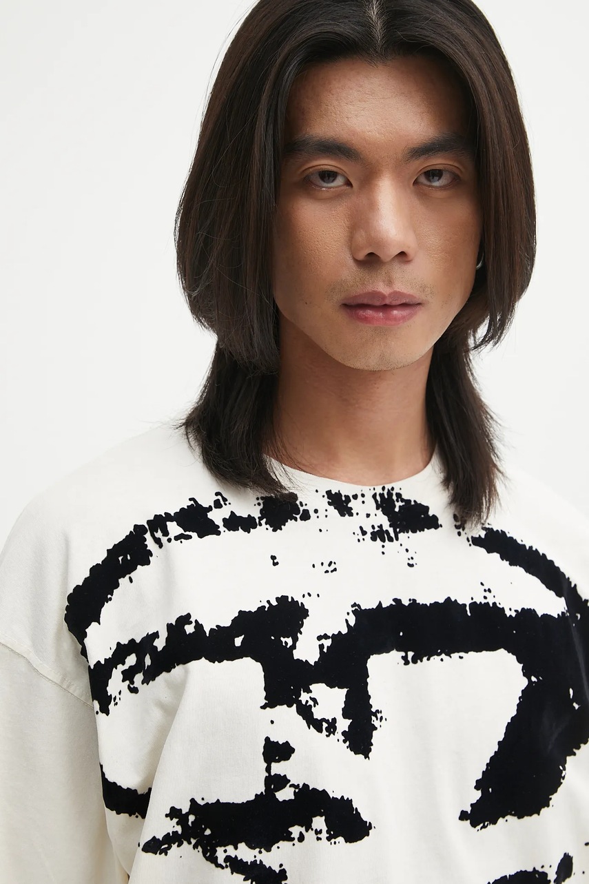 Bavlněné tričko Diesel T-BOXT-N14 (obrázek 4)