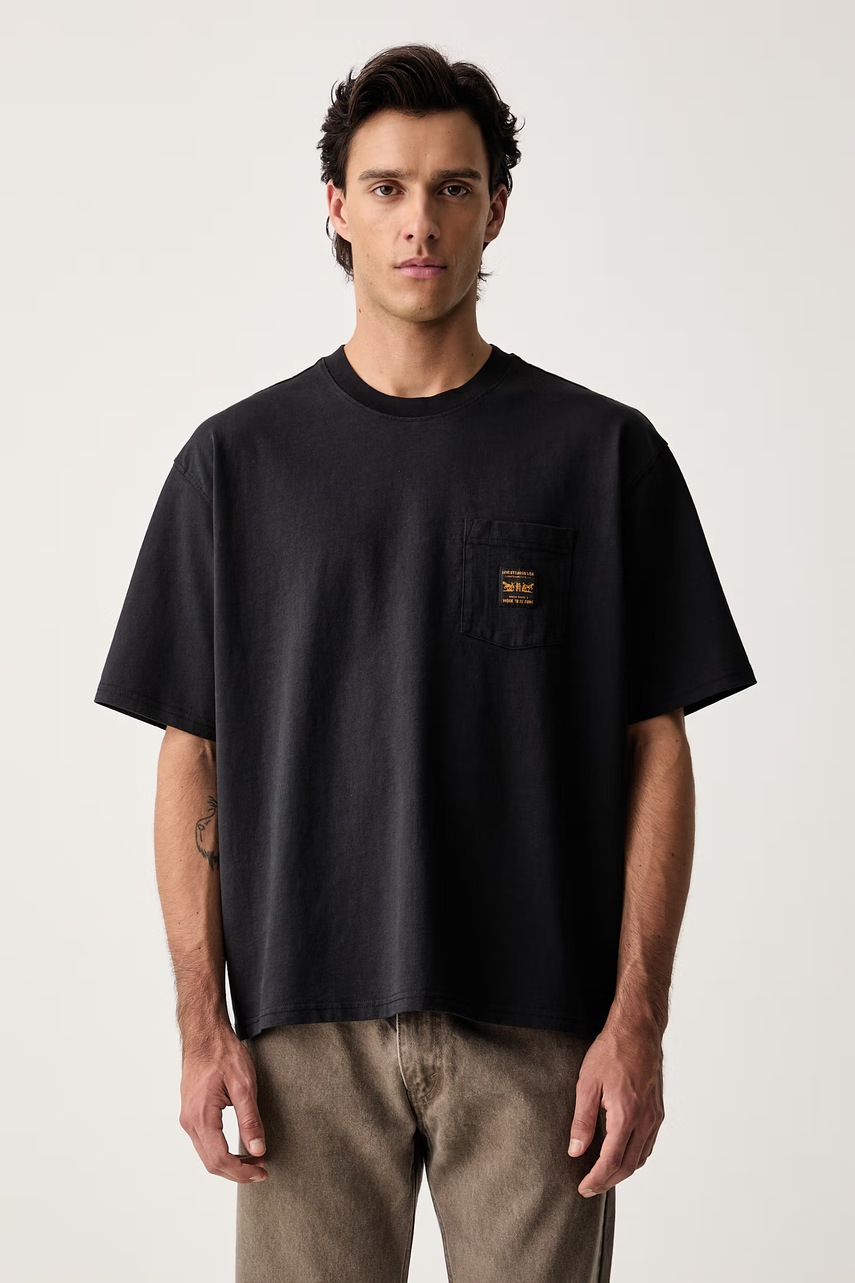 Levi's majica za muškarce od pamuka SS WORKWEAR PKT