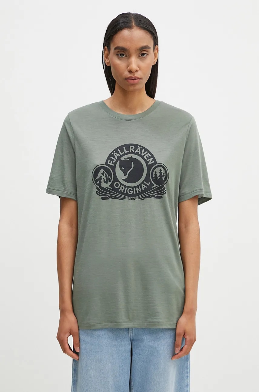Fjallraven t-shirt Abisko Wool Classic SS