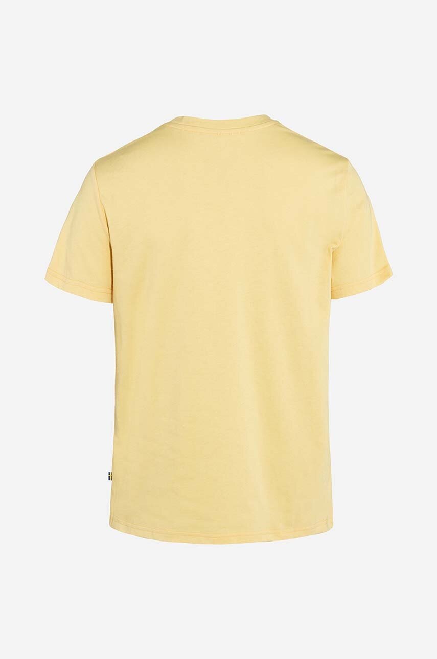 Μπλουζάκι Fjallraven NHL Pittsburgh Penguins Fjallraven Logo Tee χρώμα: κίτρινο H-MVPSP15WBP-QL F87146 φωτογραφία