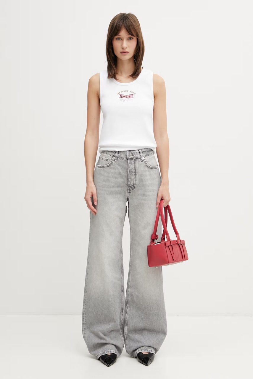 Martine Rose top z bawełną (zdjęcie 8)