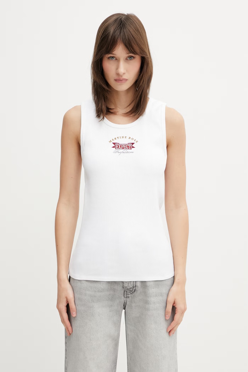 Martine Rose top z bawełną (zdjęcie 2)