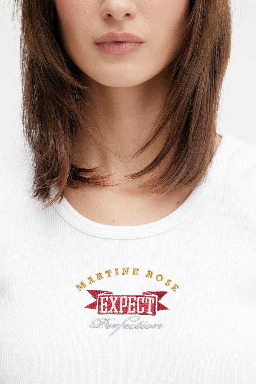 Martine Rose top z bawełną (zdjęcie 7)